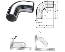 ネック付エルボ